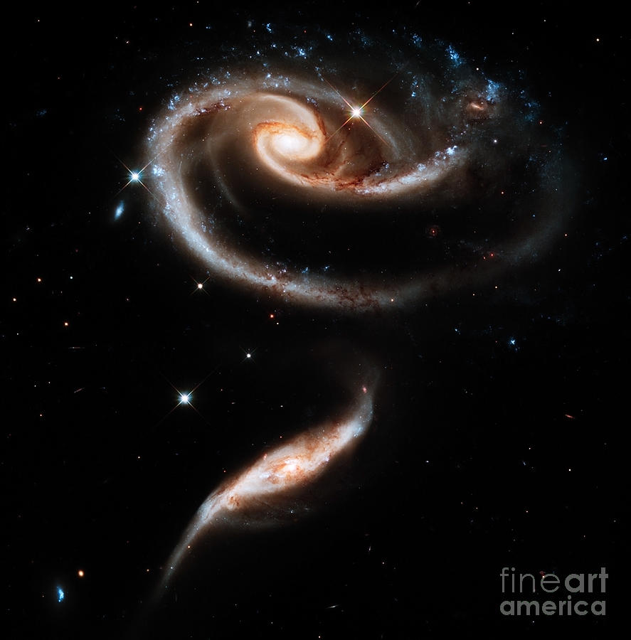 Spiral Galaxies Photograph by Stephanie Frey