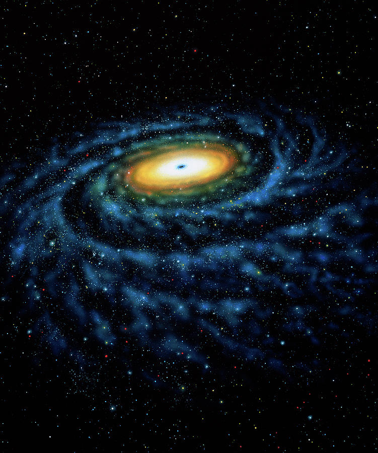 Spiral Galaxy Photograph by Lynette Cook/science Photo Library - Fine ...