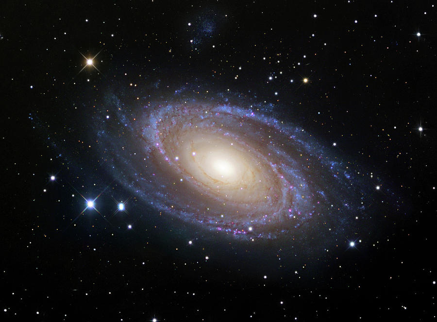 Spiral Galaxy M81 By Robert Gendlerscience Photo Library