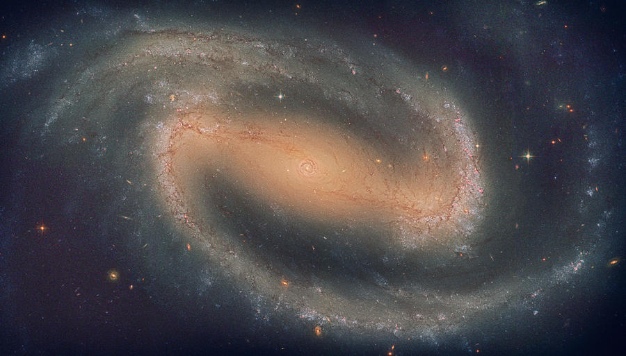 Spiral galaxy NGC 1300 Photograph by Eti Reid