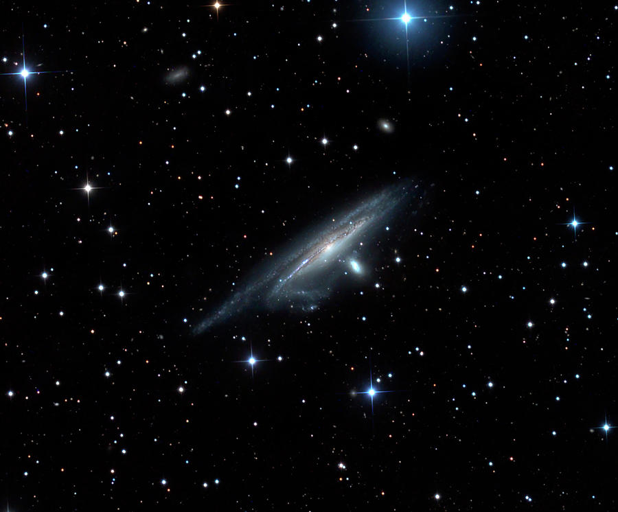 Spiral Galaxy Ngc 1532 Photograph by Damian Peach
