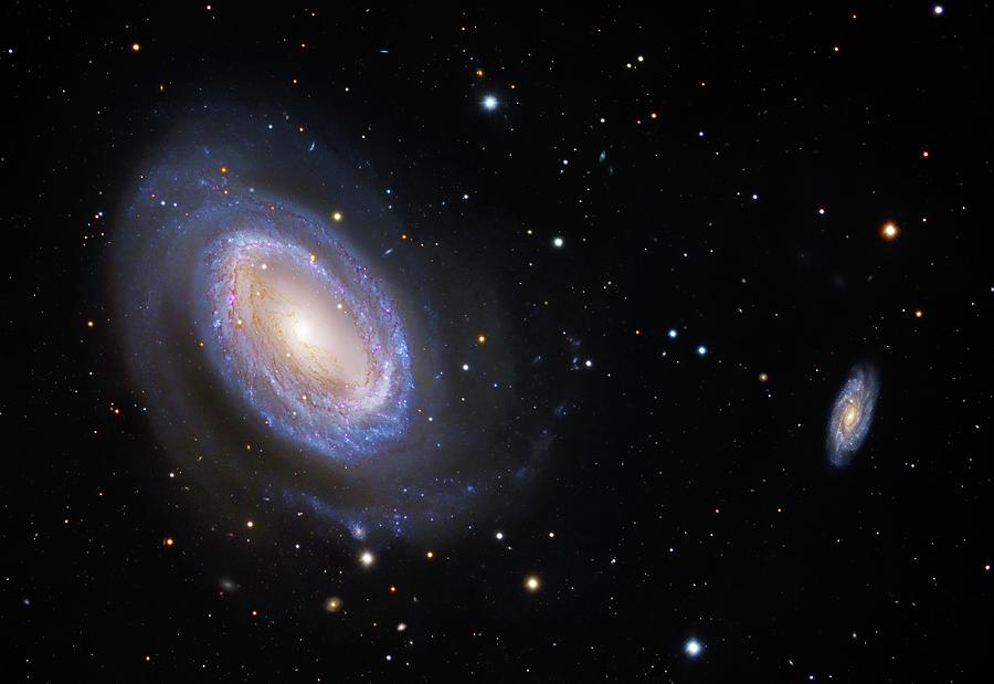 Spiral Galaxy Ngc 4725 Photograph by Robert Gendler
