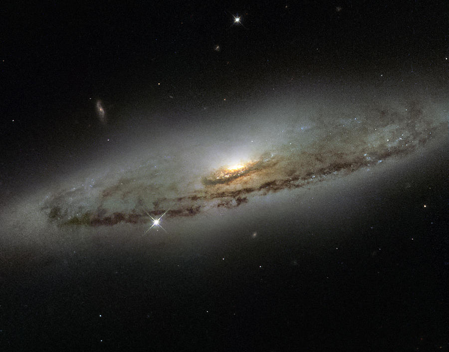 Spiral Galaxy Ngc 4845 Photograph by Science Source
