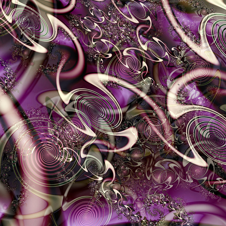 Spiral Passion Digital Art by Kiki Art