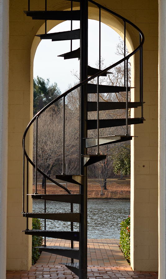Spiral Staircase Photograph by Corinne Rhode