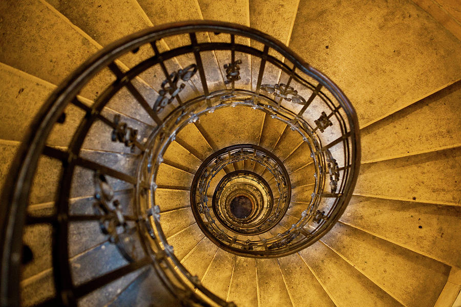 Spiral Staircase In St Stephens Photograph by Richard Ianson