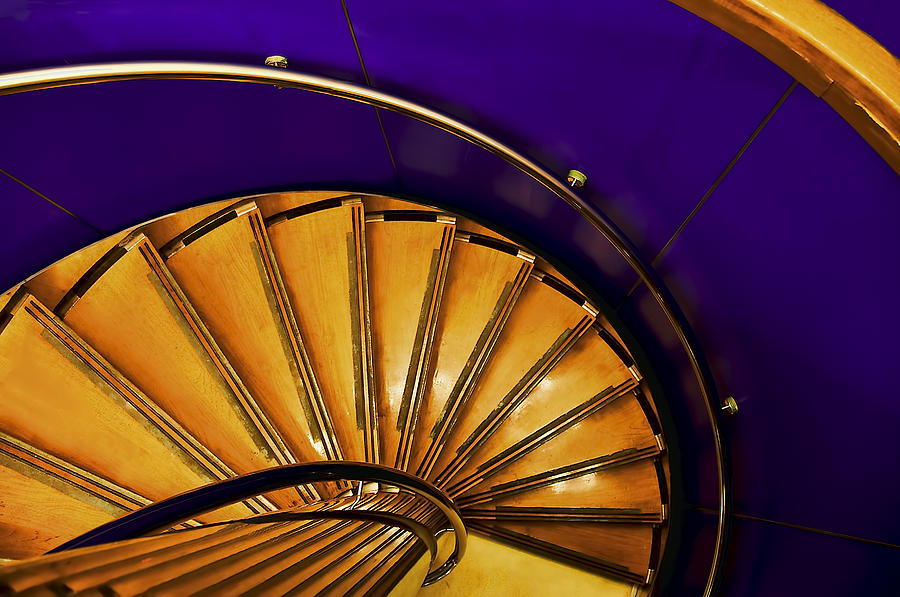 Spiral Staircase Photograph by Maria Coulson