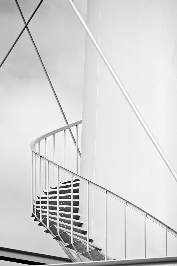 Architecture Photograph - Spiral Stairs 2 by Patrick Lynch