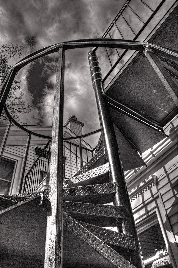 Spiral Stairs I Photograph by Roger Passman