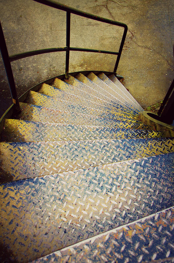Spiral Stairs Photograph by Marilyn Wilson
