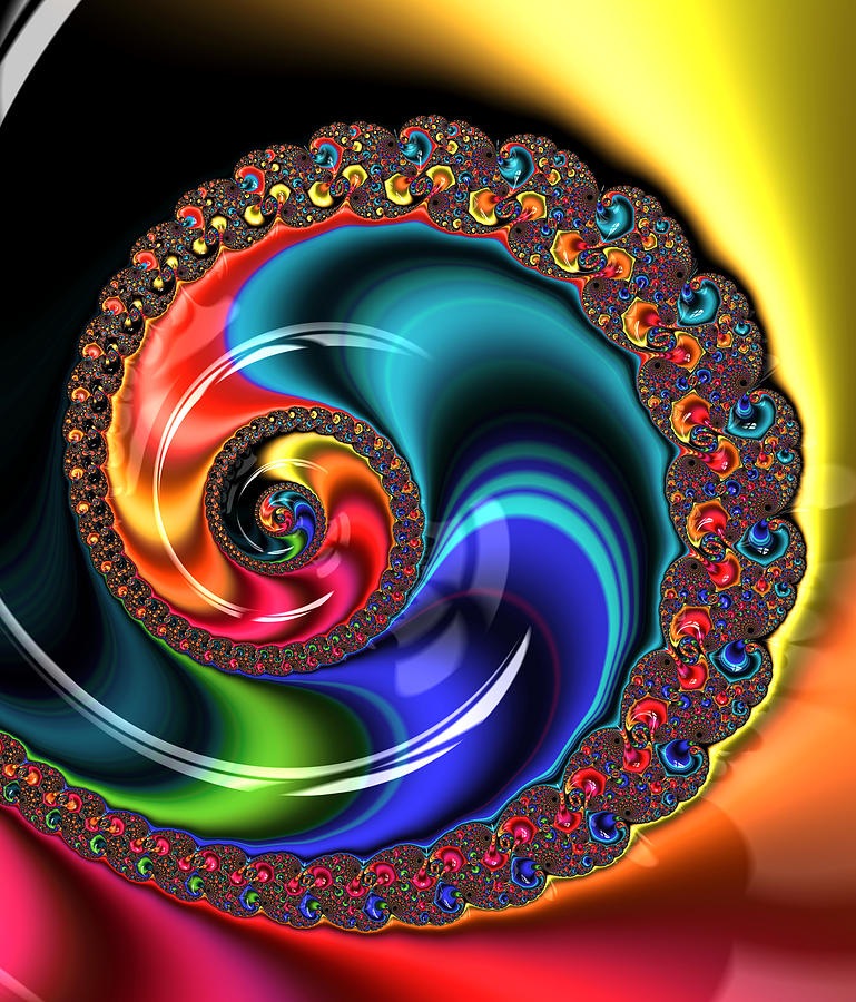 Spiraled Jewels Photograph by Pat Eisenberger