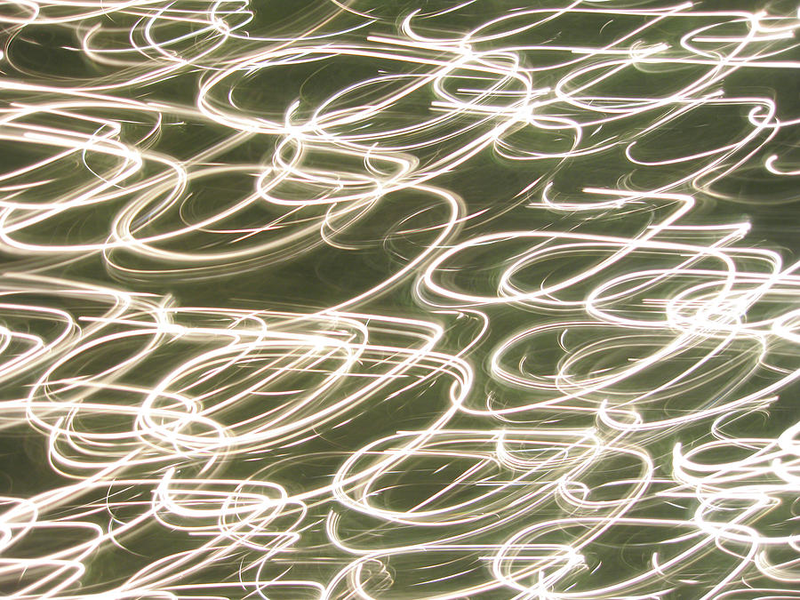 Spirals of Light Photograph by James Knight