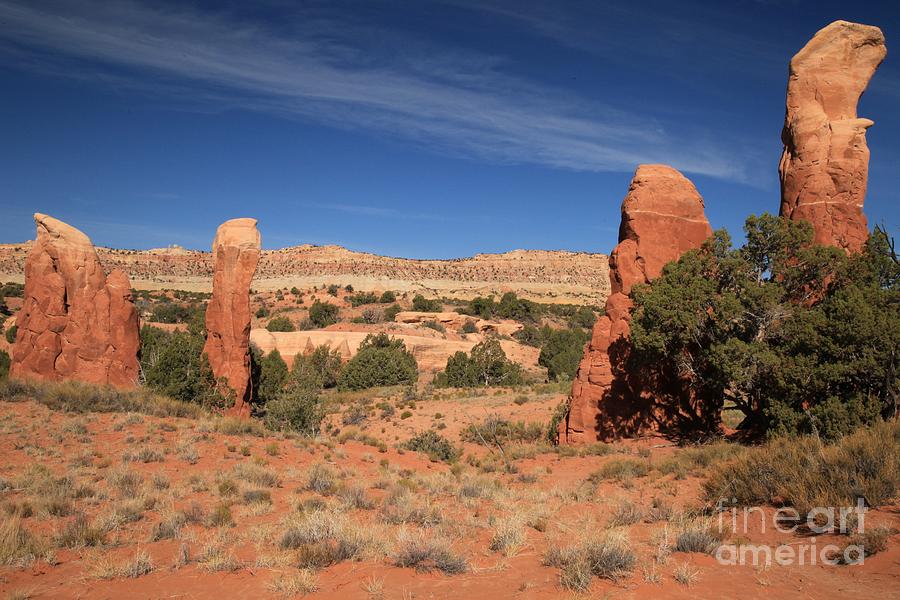 Us National Parks Photograph - Spires In The Garden by Adam Jewell