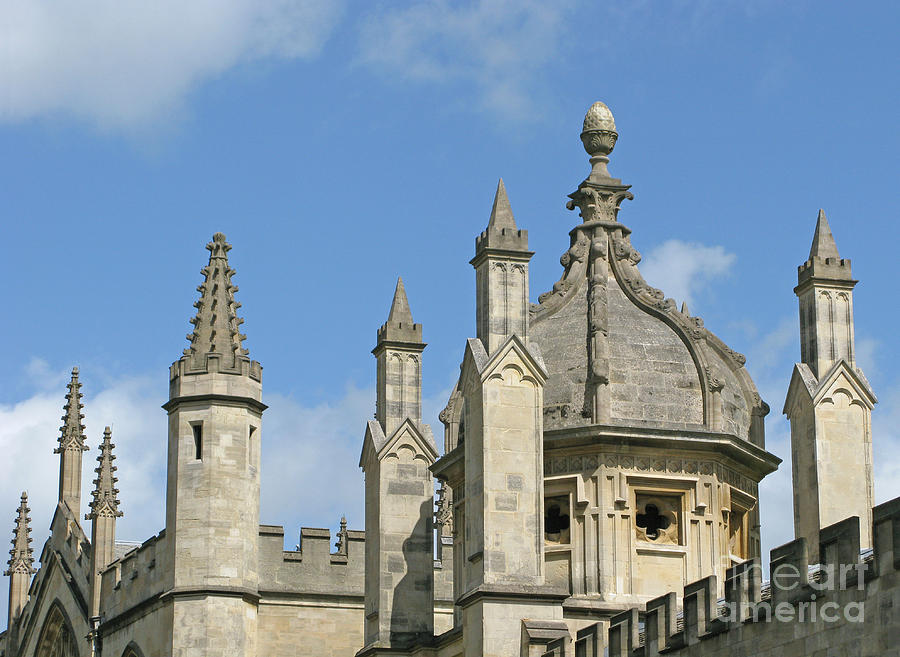 Spires Of All Souls Photograph