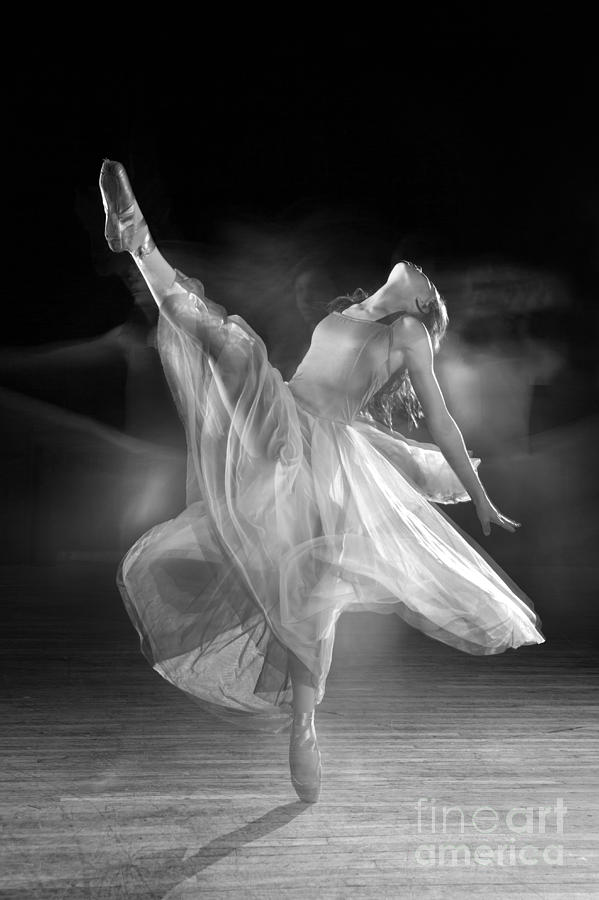 Black And White Photograph - Spirit Dance by Cindy Singleton