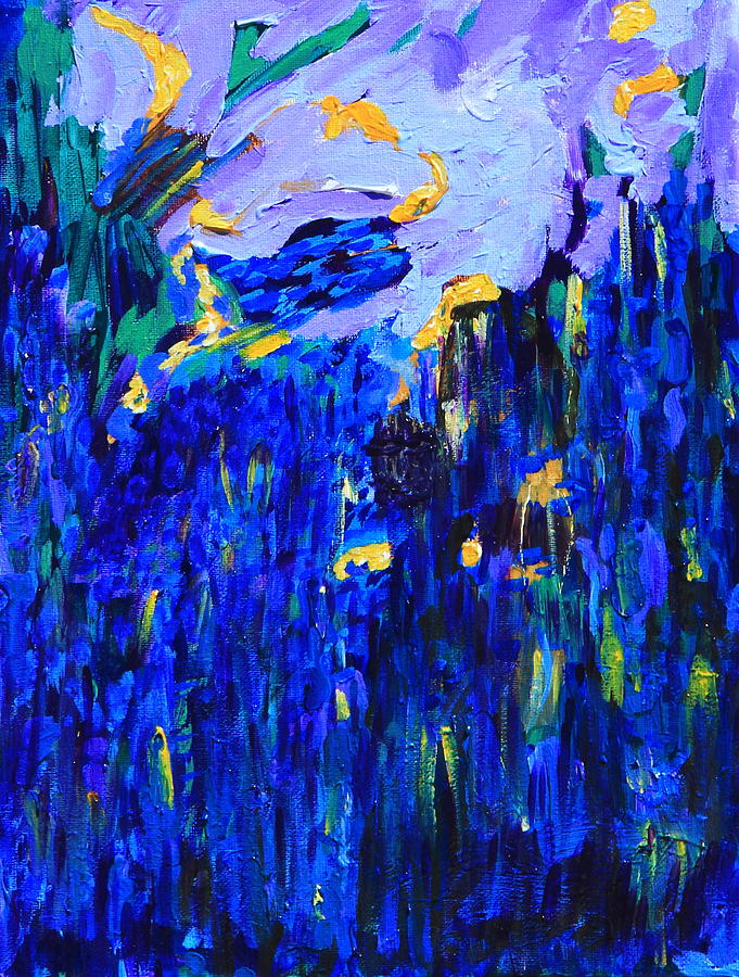 Spirit Flows Painting by Raquel Amaral Pixels