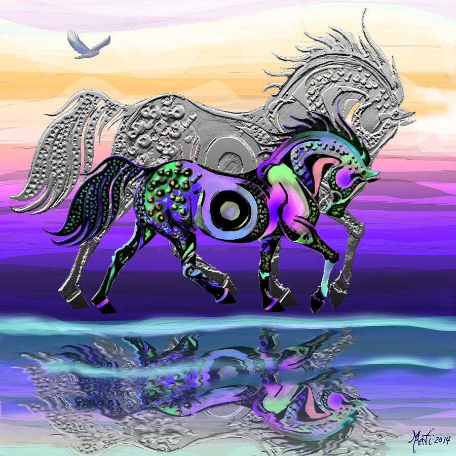 Spirit Horse Digital Art by Michele Avanti