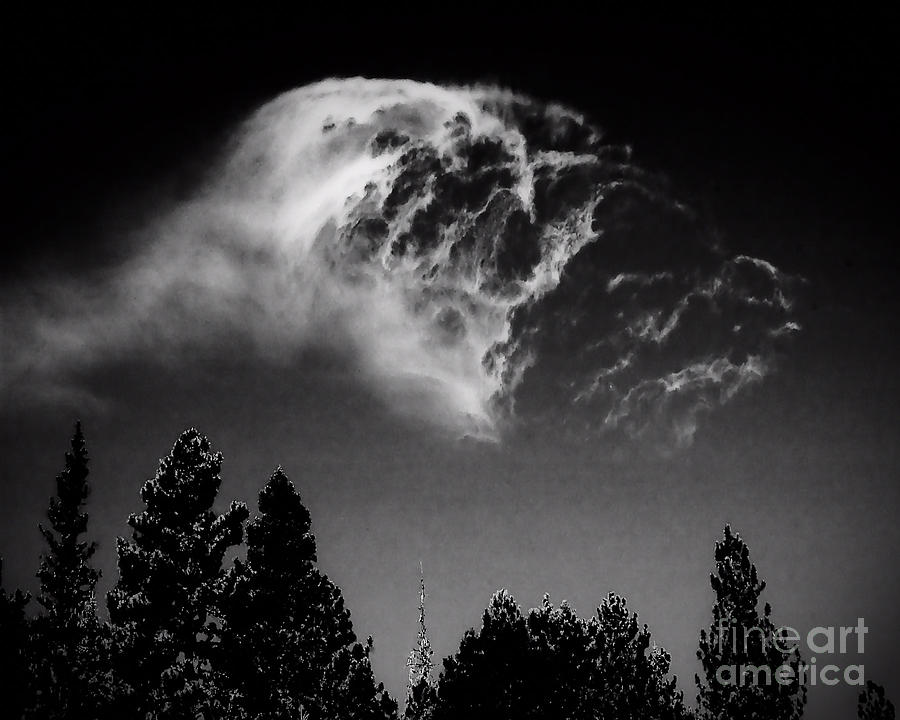 Black And White Photograph - Spirit in the Sky by Arne Hansen