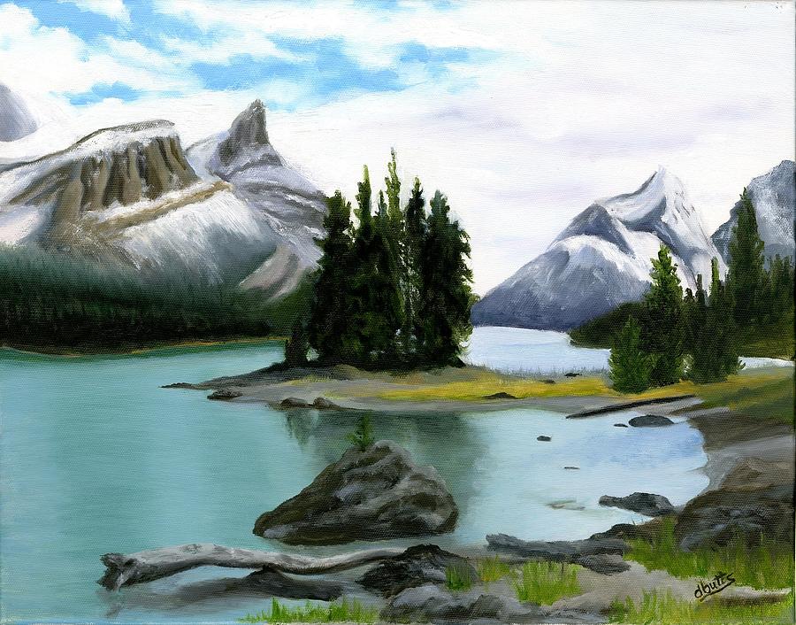 Spirit Island Painting by Deborah Butts