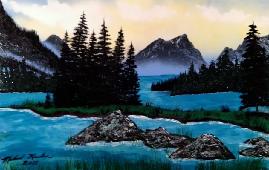 Spirit Island Painting by Michael Rucker