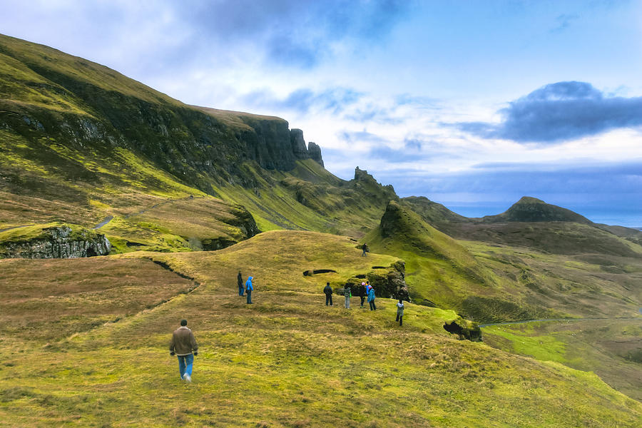 Spirit Of Adventure on Skye - Scottish Landscape Photograph by Mark Tisdale