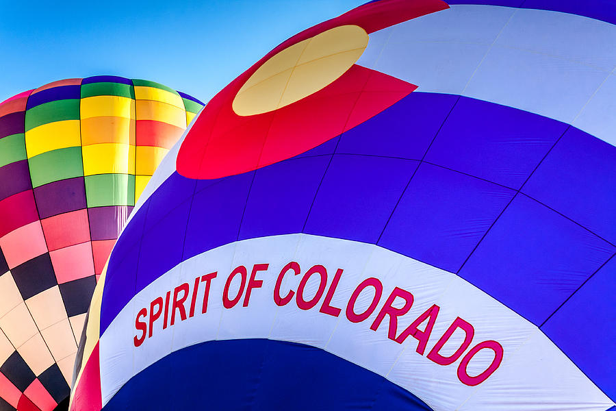 Spirit of Colorado Balloon Photograph by Teri Virbickis