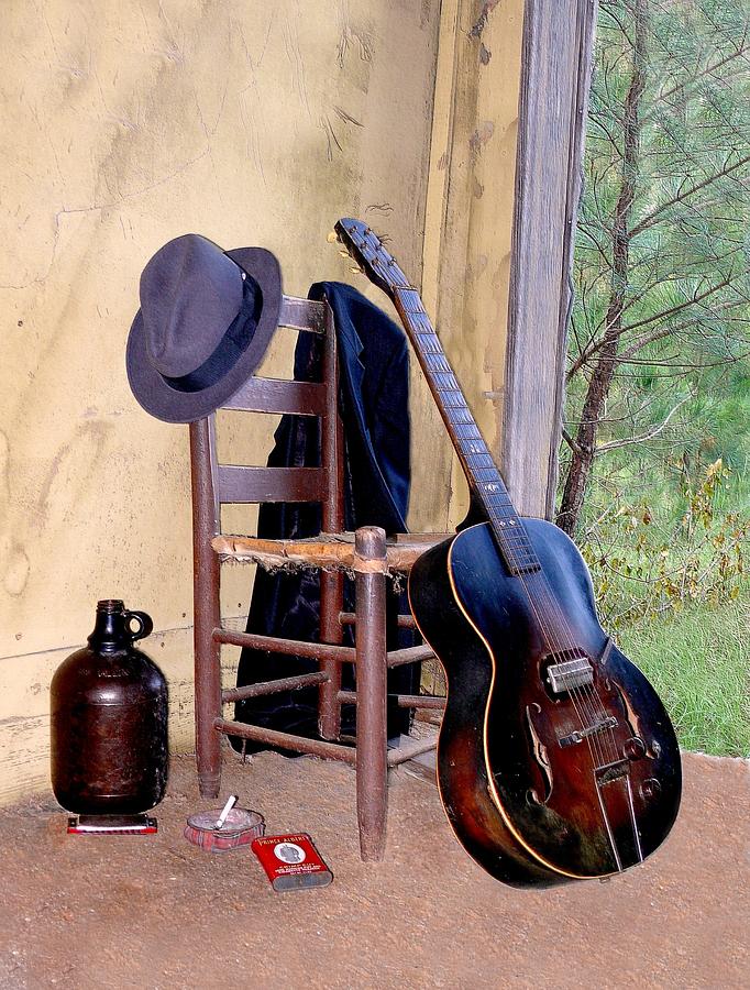 Guitar Photograph - Spirit Of The Blues 2 by EG Kight Guitar Photograph - Spirit Of The Blues 2 by EG Kight