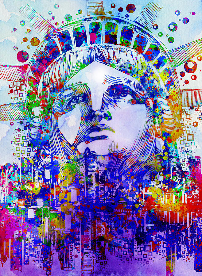 New York City Painting - Spirit Of The City 2 by Bekim M
