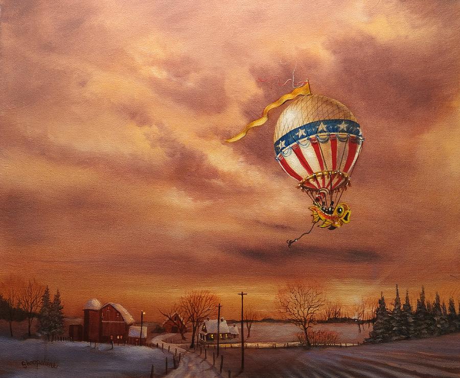 Spirit of the Midwest Painting by Tom Shropshire