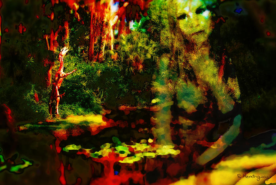 Fantasy Photograph - Spirit of the Pond by Richard Hemingway