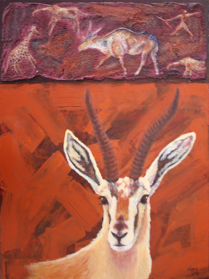 Spirit of the Savanna Painting by Nancy Jolley