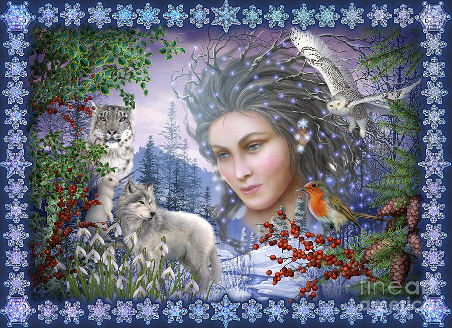 Spirit of Winter Variant I Digital Art by MGL Meiklejohn Graphics Licensing