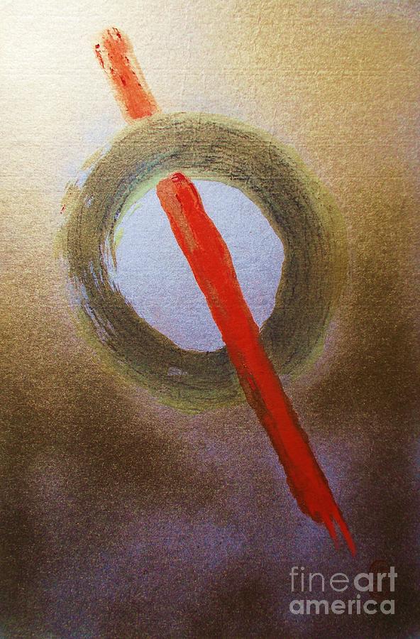 Spirit of Zen  2 Painting by Thea Recuerdo