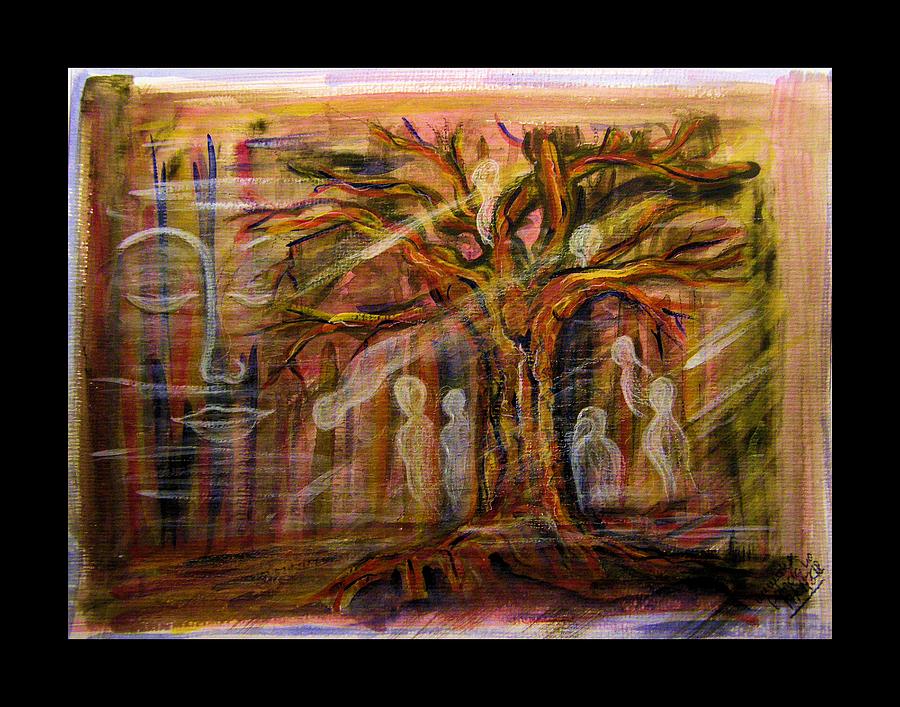 Spirit Tree Painting by Mimulux Patricia No