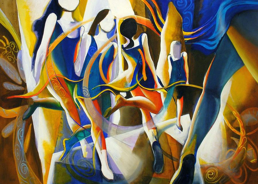 Dance Painting - Spirited away by Georg Douglas