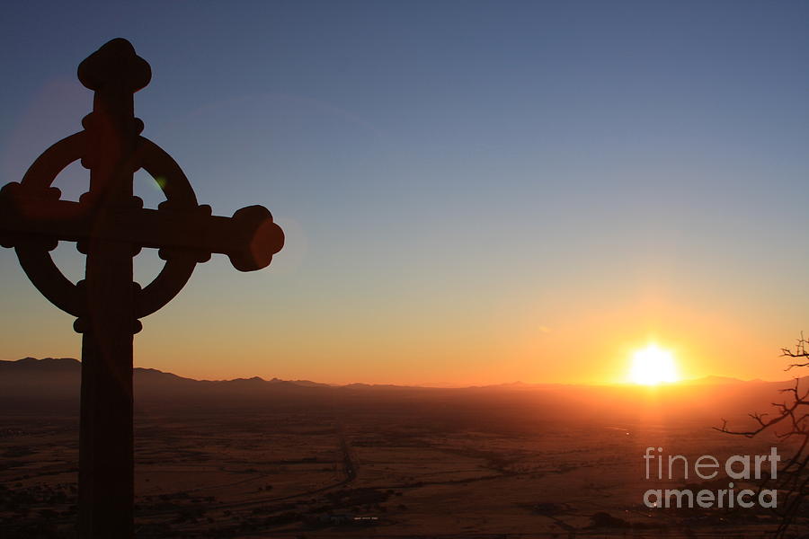 Sunset Photograph - Spiritual Sunrise by Andrew Romer