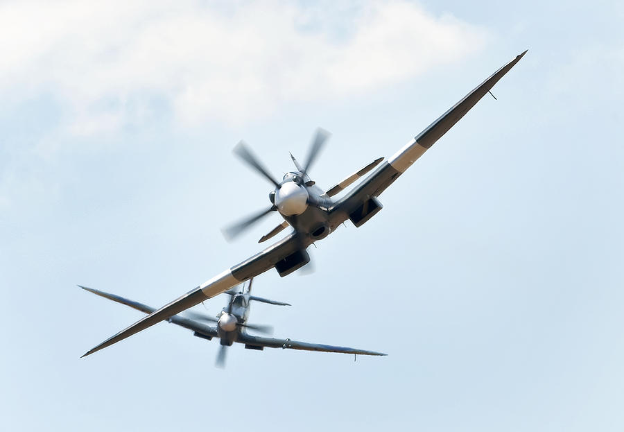 Spitfire Dogfight Photograph by RobHowarth