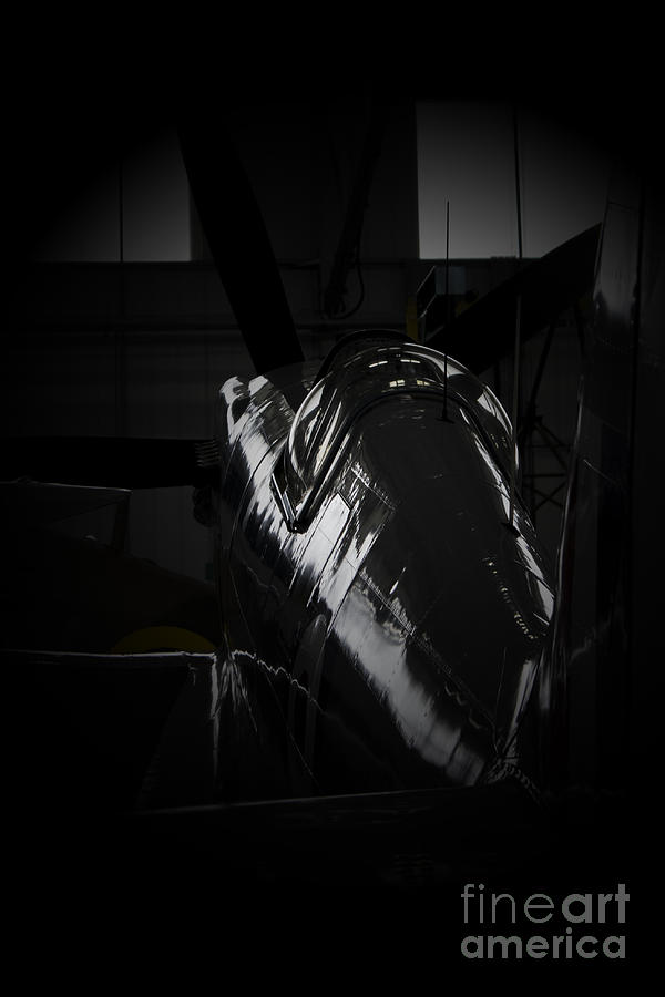 Dark Spitfire Photograph by Airpower Art