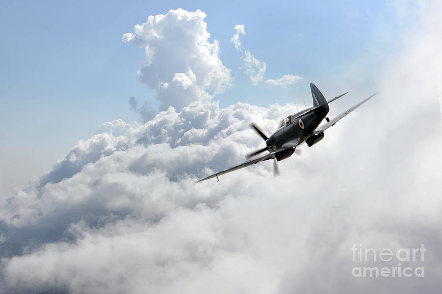 Supermarine Spitfire Digital Art - Spitfire Speed  by Airpower Art