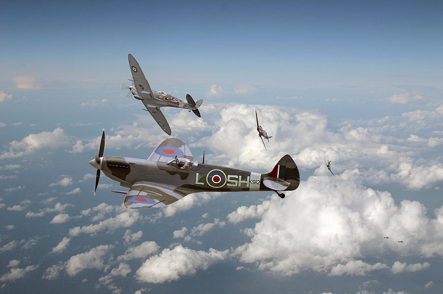 Spitfire - Tally Ho Photograph by Pat Speirs