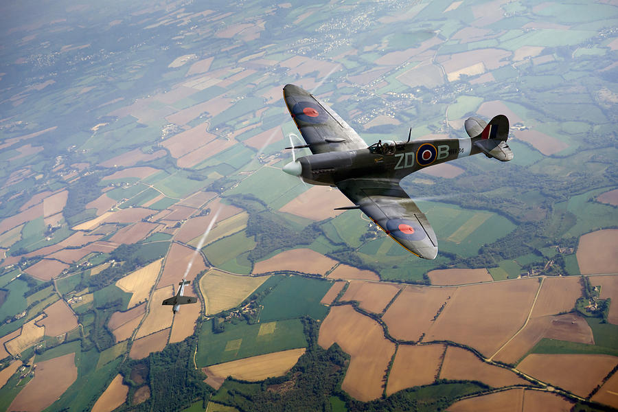 Spitfire victory Photograph by Gary Eason