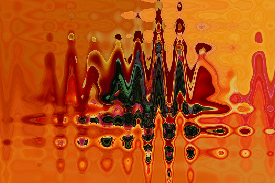 Splash Digital Art by Ernest Echols