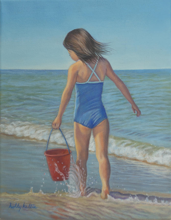 Splash Painting by Holly Kallie