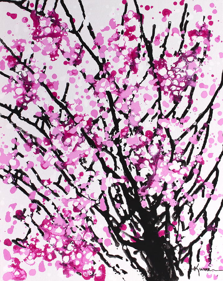 Splashes of Blossoms Painting by Kume Bryant