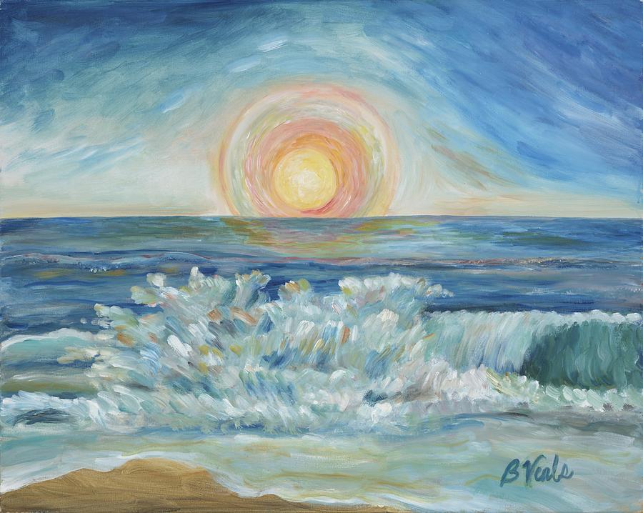 Splash of Dawn Painting by Bev Veals