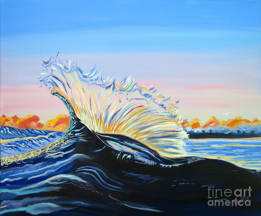 Splash Painting by Phyllis Kaltenbach