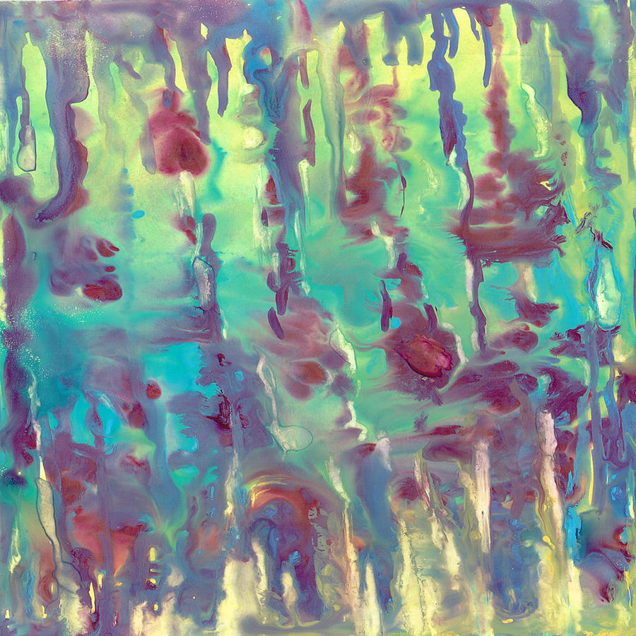 Abstract Painting - Splash by Rosie Brown