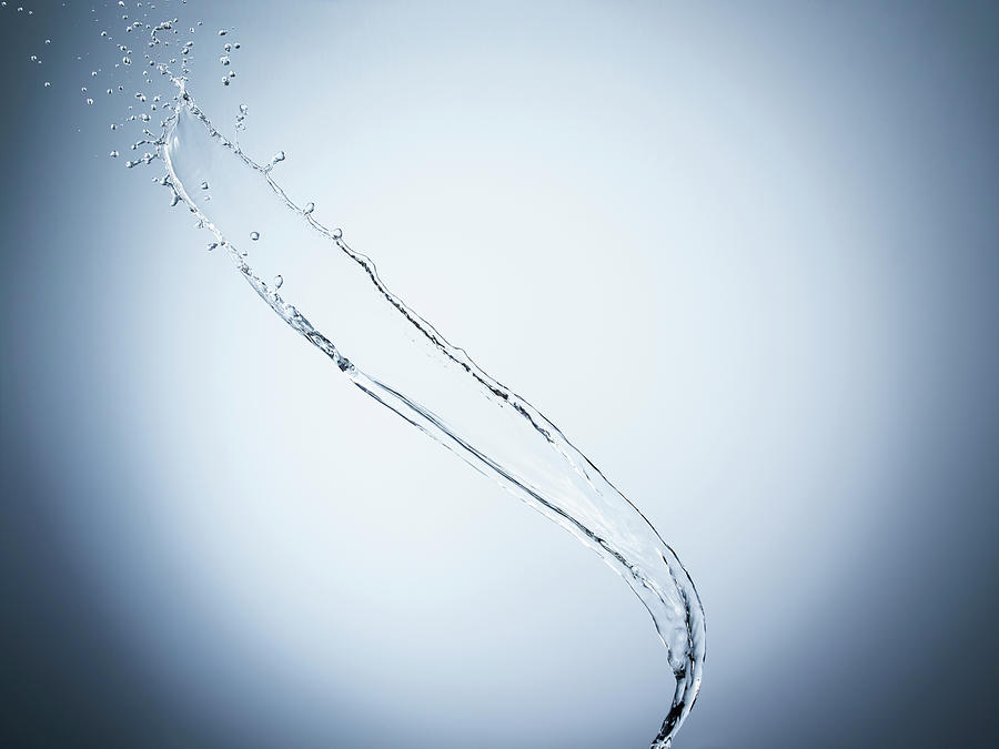 Splashing Of Clean Water Photograph by Level1studio