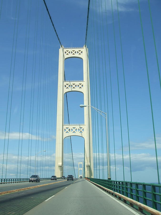 Splendid Mackinac Bridge Photograph by Susan Wyman - Fine Art America