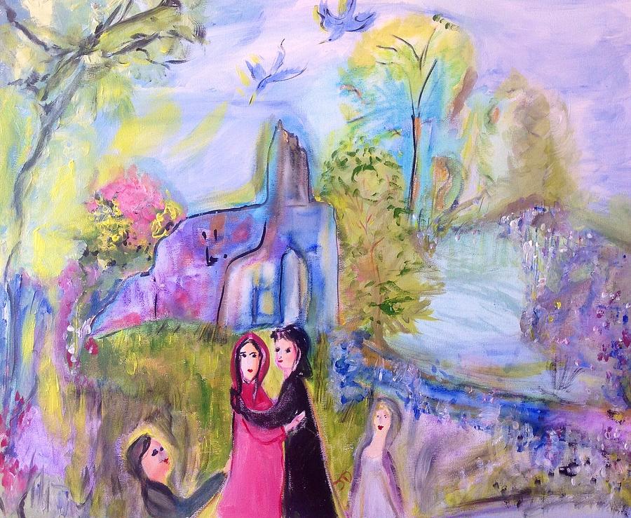 Splendid place to be  Painting by Judith Desrosiers